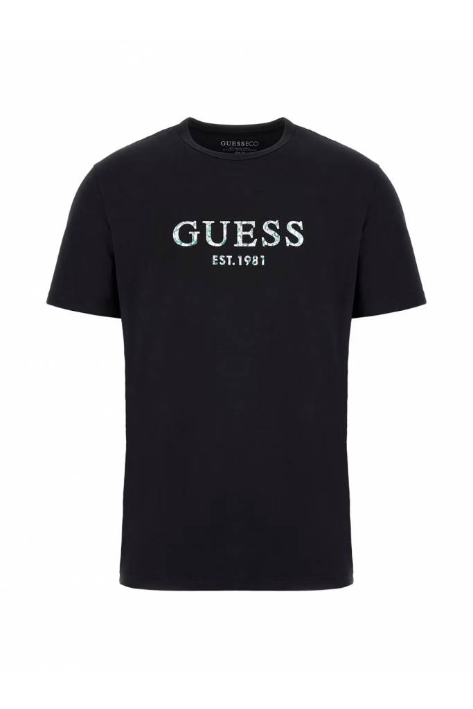 Detal 2 męski t-shirt iridescent guess M4YI38 J1314