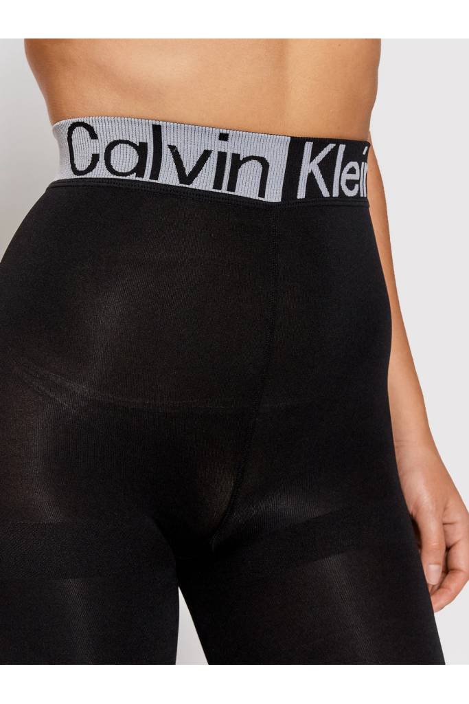 Detal stylizacja calvin klein legginsy getry damskie 701218761