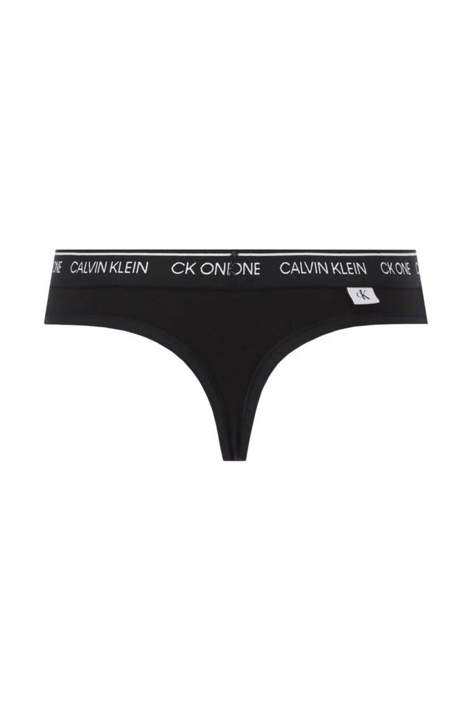 Detal stylizacja calvin klein underwear stringi thong 000QF5733E