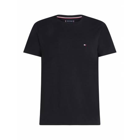 Tył męski t-shirt z mini logo tommy hilfiger MW0MW27539