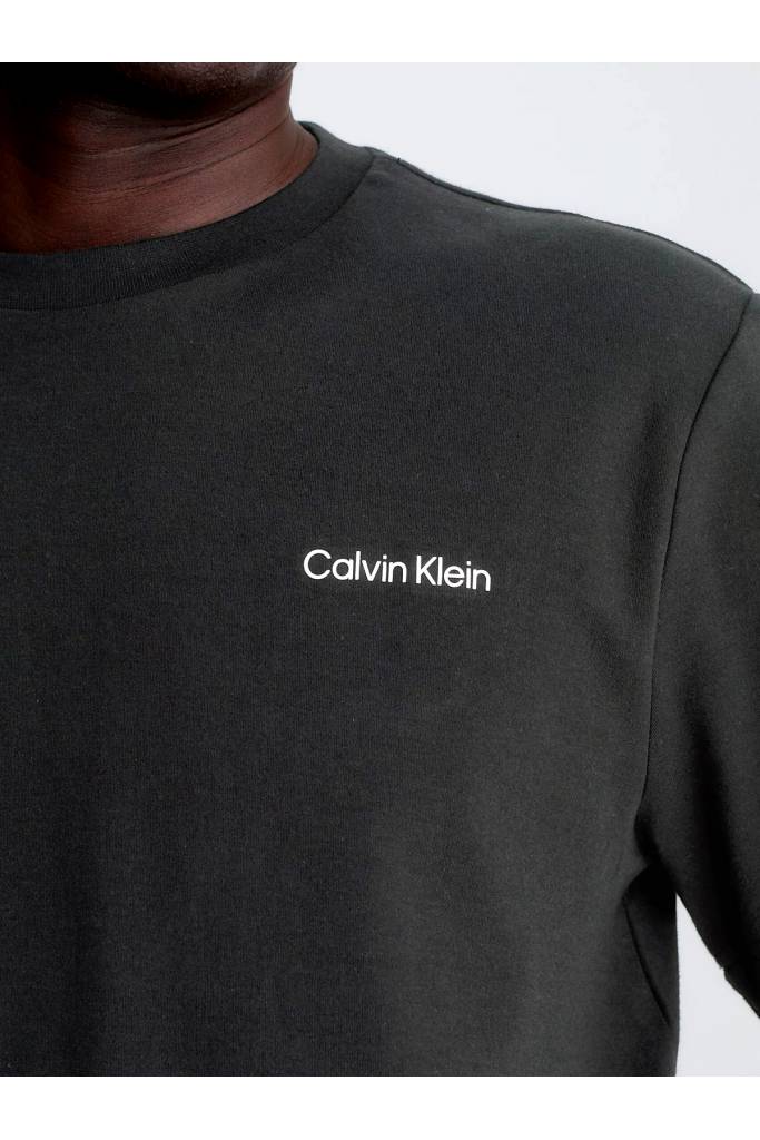 Detal 3 męski t-shirt micro logo interlock calvin klein K10K109894