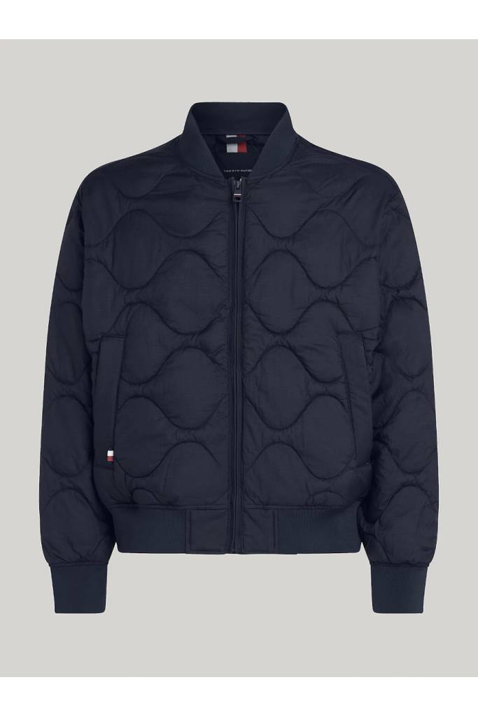 Męska ocieplana bomberka pikowana onion quilted tommy hilfiger MW0MW37341