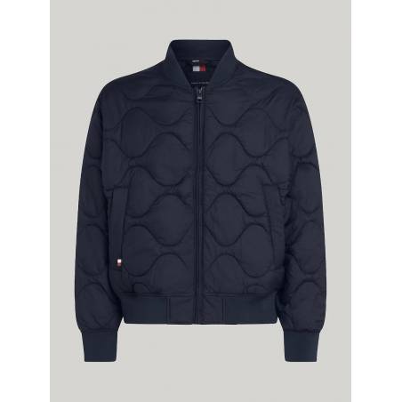 Męska ocieplana bomberka pikowana onion quilted tommy hilfiger MW0MW37341