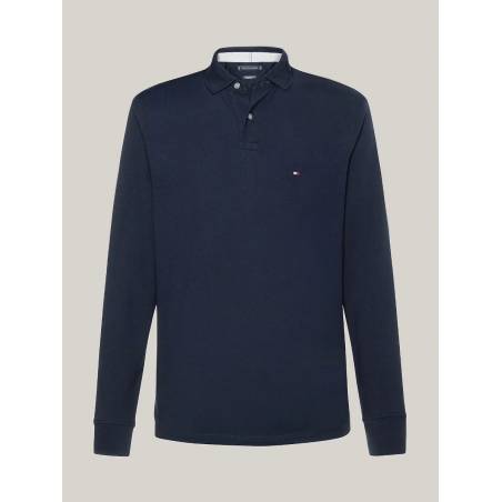 Męskie polo z długim rękawem 1985 regular tommy hilfiger MW0MW20183