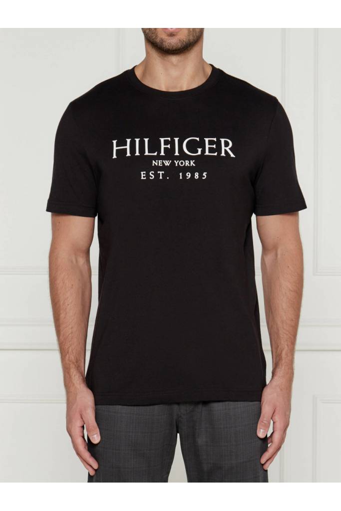 Przód męski t-shirt big hilfiger tommy hilfiger MW0MW36499