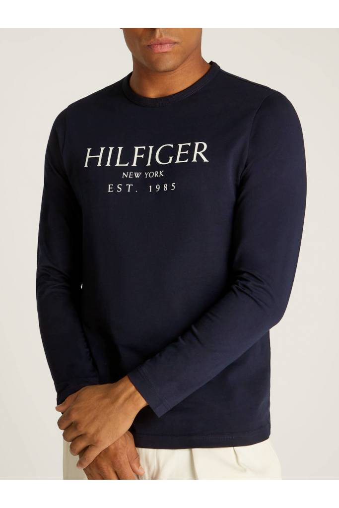 Przód męski longsleeve big hilfiger tommy hilfiger MW0MW36502