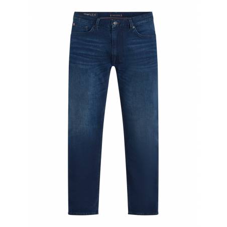 Męskie jeansy core bleecker deep blue tommy hilfiger MW0MW39042