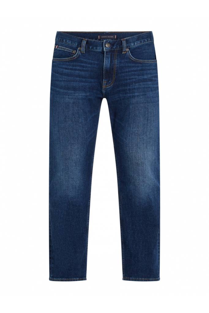 Męskie jeansy core denton dark blue tommy hilfiger MW0MW39034