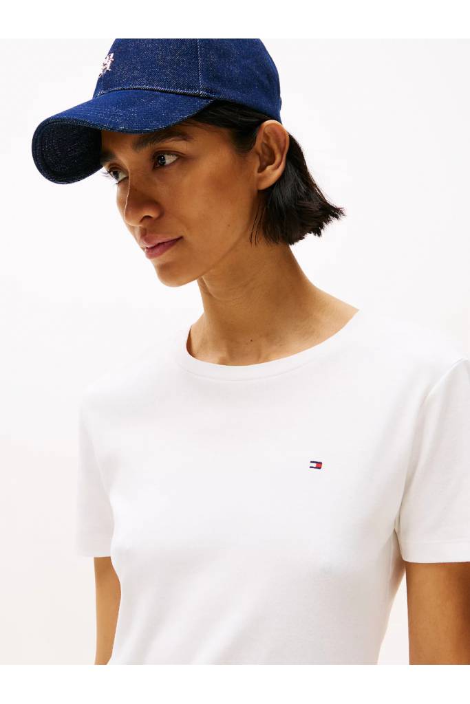 Detal 7 damski t-shirt new cody tommy hilfiger WW0WW40587 Detal 7 damski t-shirt new cody tommy hilfiger WW0WW40587