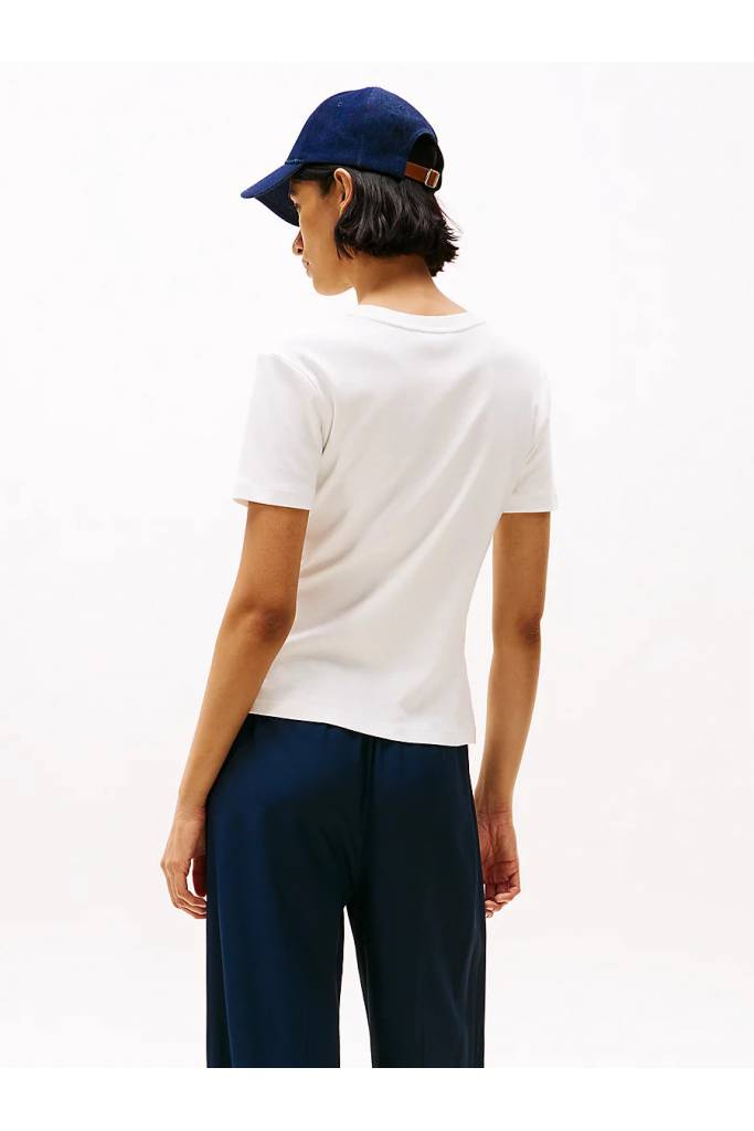 Detal 9 damski t-shirt new cody tommy hilfiger WW0WW40587 Detal 9 damski t-shirt new cody tommy hilfiger WW0WW40587
