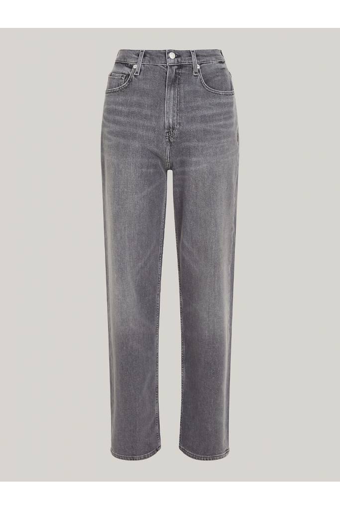 Damskie jeansy relaxed straight hw ger tommy hilfiger WW0WW42795