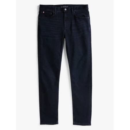 Męskie jeansy slim bleecker pstr blue-black tommy hilfiger MW0MW37813