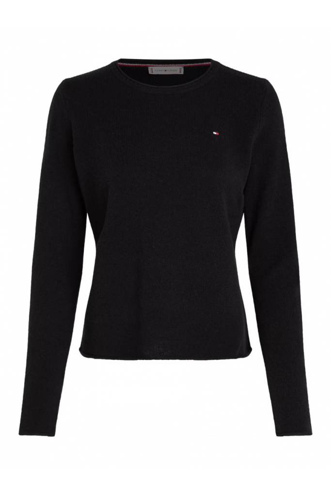 Damski sweter wełniany soft tommy hilfiger WW0WW44161