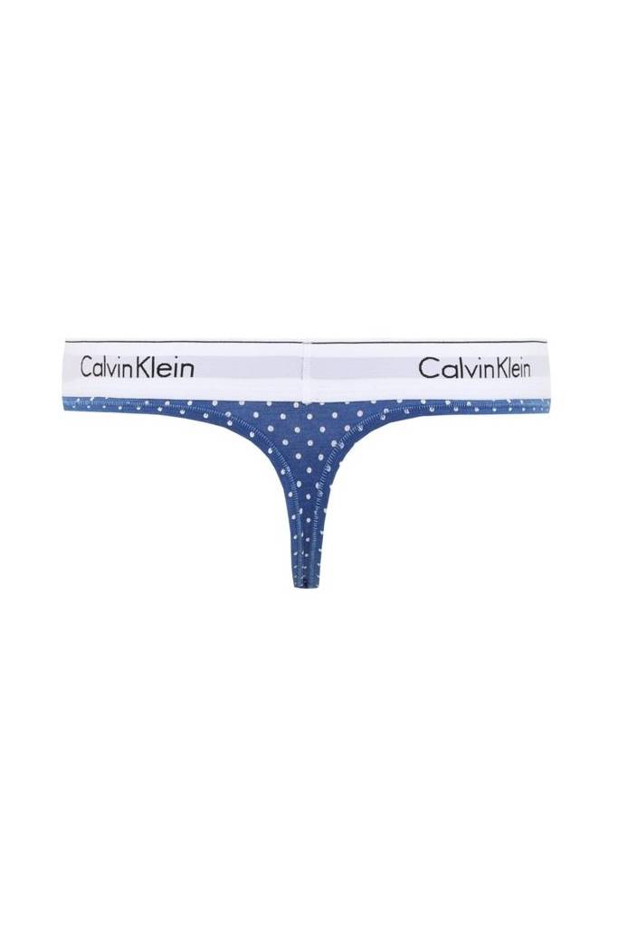 Detal stylizacja calvin klein underwear stringi thong 0000F3786E