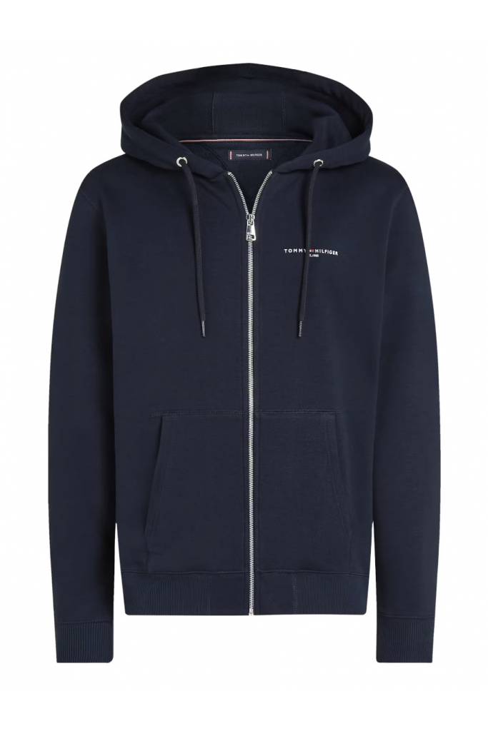 Męska rozpinana bluza z kapturem small logo zip tommy hilfiger MW0MW37687