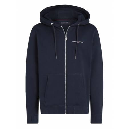 Męska rozpinana bluza z kapturem small logo zip tommy hilfiger MW0MW37687