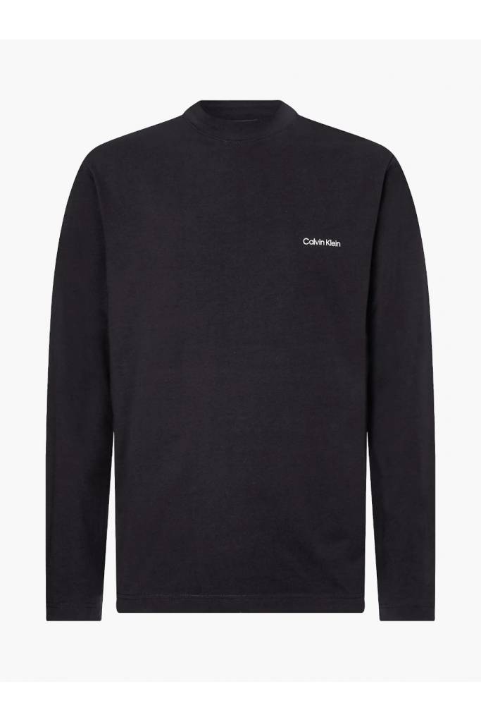 Męski longsleeve mock neck calvin klein K10K110179