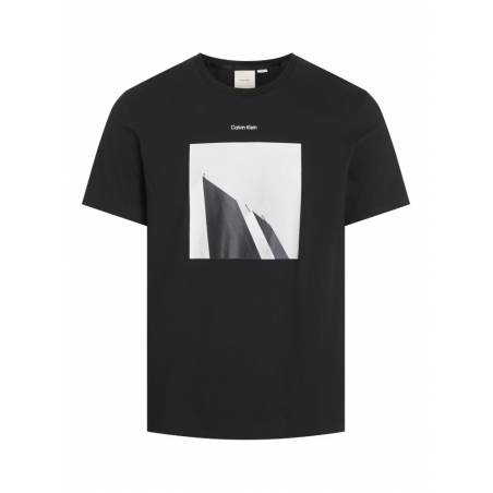 Męski t-shirt city photo print calvin klein K10K113597