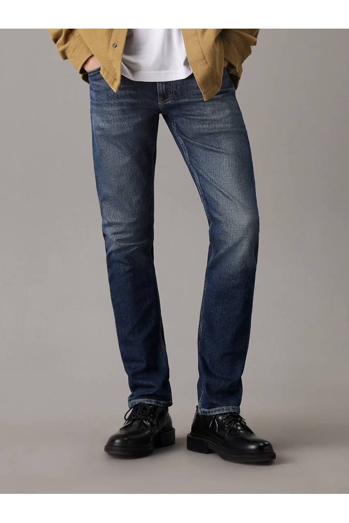 Przód męskie jeansy skinny calvin klein jeans J30J326526