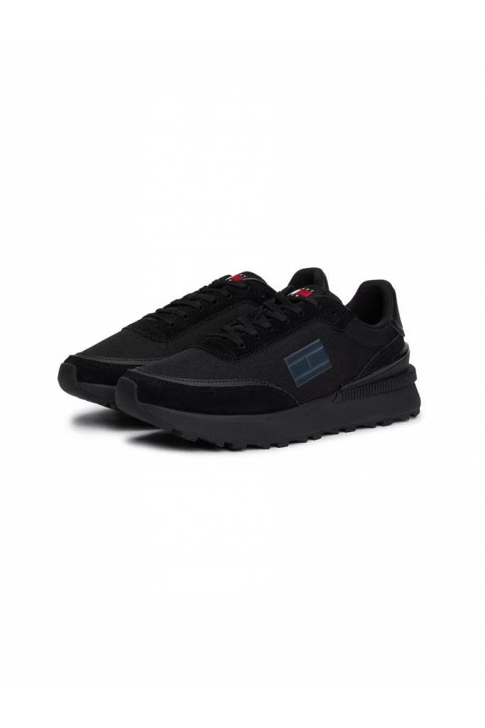 Przód męskie sneakersy technical runner ess tommy jeans EM0EM01265