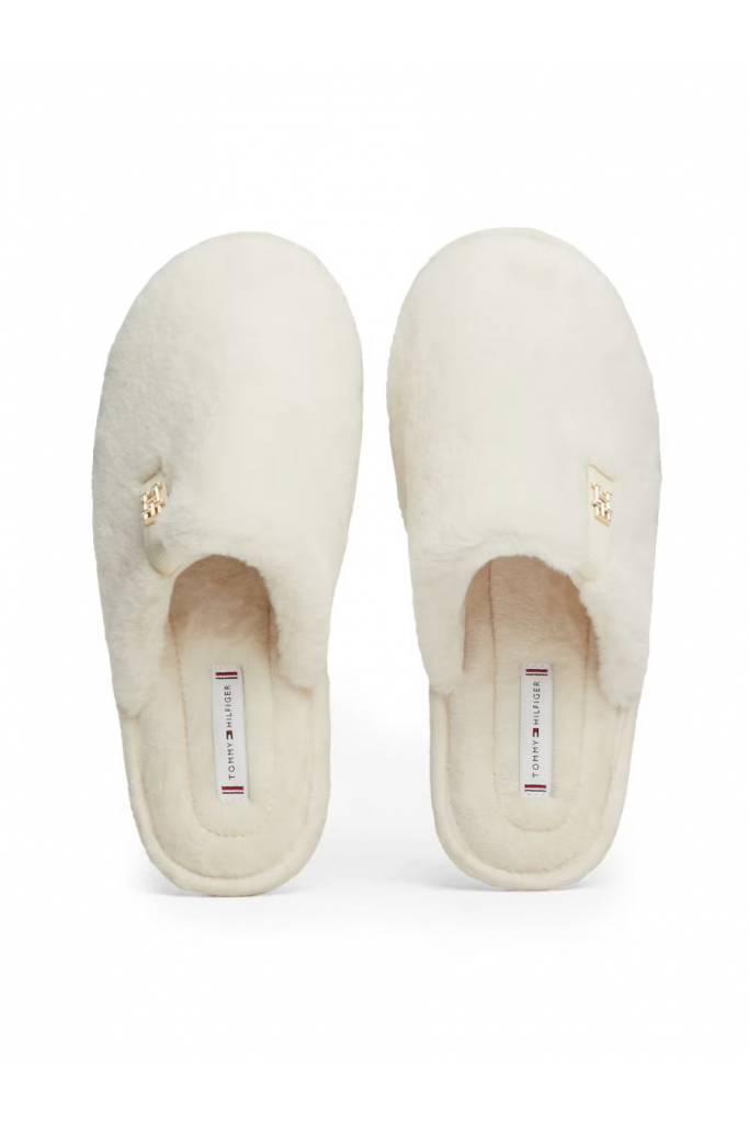 Detal 2 damskie kapcie th comfort home slipper tommy hilfiger FW0FW08138