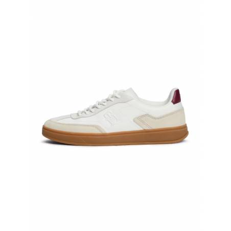 Damskie skórzane sneakersy th heritage court sneaker lthr tommy hilfiger FW0FW08186