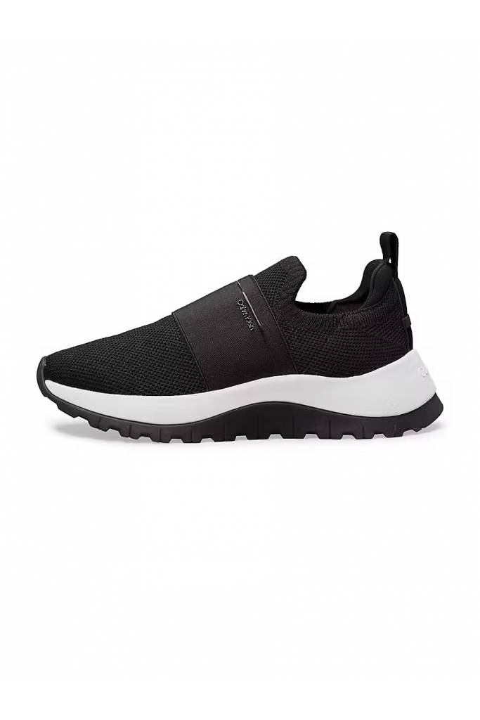 Damskie sneakersy runner slip on mix calvin klein HW0HW02259