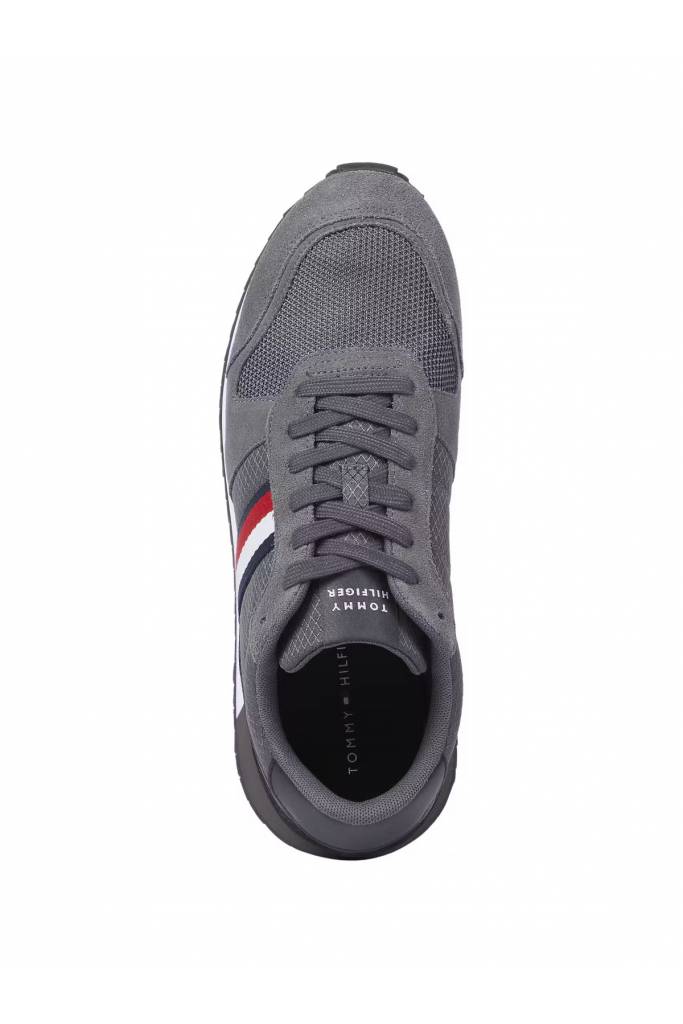 Przód męskie sneakersy runner evo mix block tommy hilfiger FM0FM05298