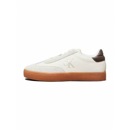 Męskie sneakersy skórzane classic cupsole low lth calvin klein jeans YM0YM01272