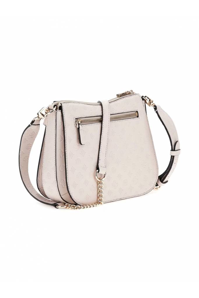 Detal stylizacja damska torebka arlena logo crossbody hobo guess HWPG93 36040