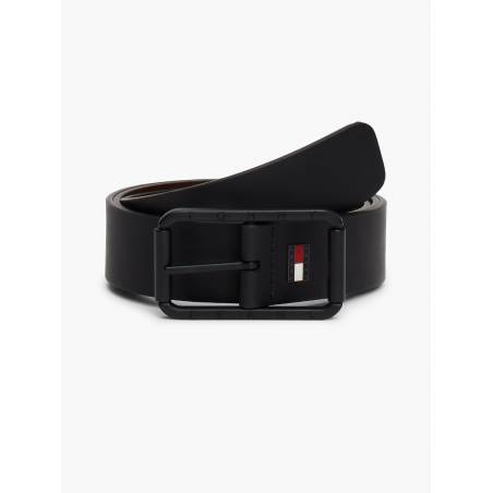 Męski pasek dwustronny skórzany tjm rev. travel buckle belt tommy jeans 35mm AM0AM12970