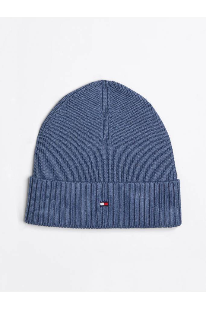 Męska czapka zimowa z dodatkiem kaszmiru flag pima cotton beanie tommy hilfiger AM0AM12796