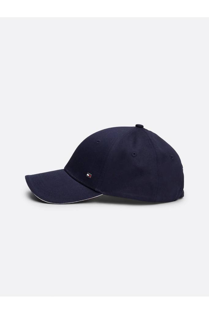 Detal stylizacja męska czapka z daszkiem corporate cotton 6 panel tommy hilfiger AM0AM12534