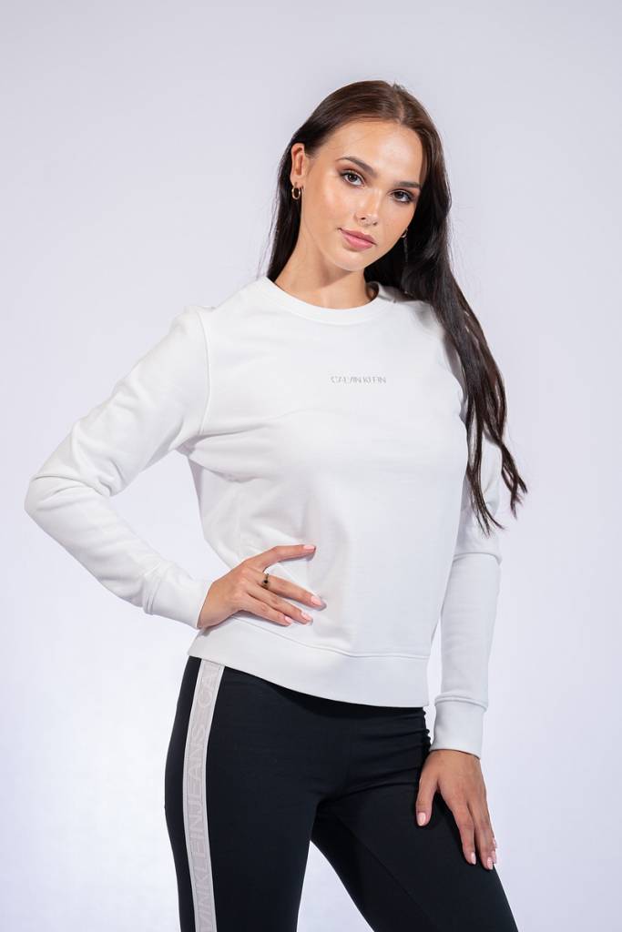 Przód calvin klein bluza 3d metallic K20K202236 Przód calvin klein bluza 3d metallic K20K202236