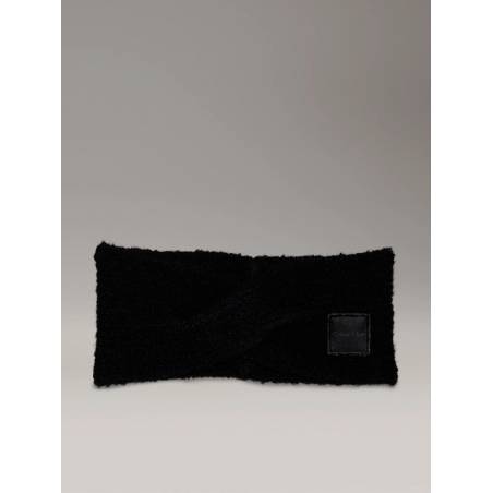 Damska opaska zimowa modern patch twisted headband calvin klein K60K612694