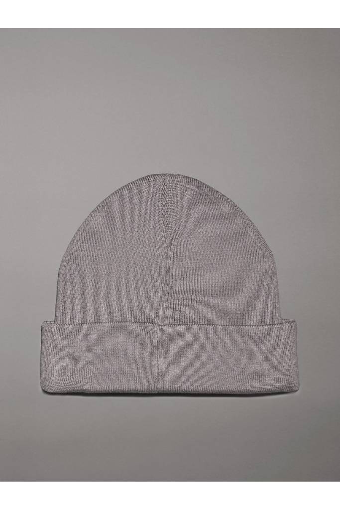 Tył męska czapka zimowa inst patch beanie calvin klein jeans K50K512142