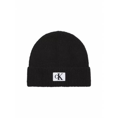 Męska czapka zimowa seasonal patch beanie calvin klein jeans K50K512451