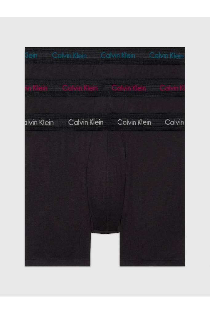 Męskie bokserki cotton stretch boxer brief calvin klein 3-pack 000NB1770A