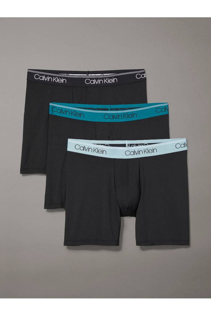 Męskie bokserki micro stretch boxer brief calvin klein 3-pack 000NB2570A