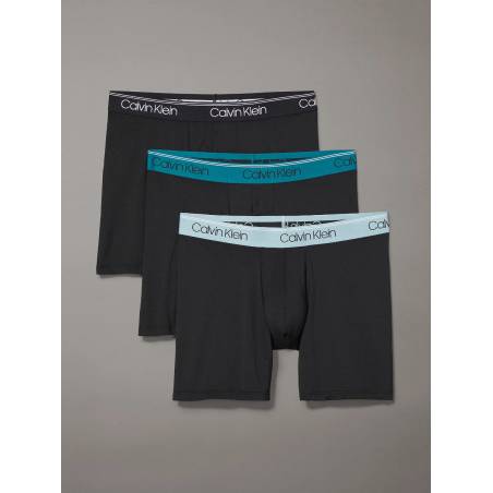 Męskie bokserki micro stretch boxer brief calvin klein 3-pack 000NB2570A