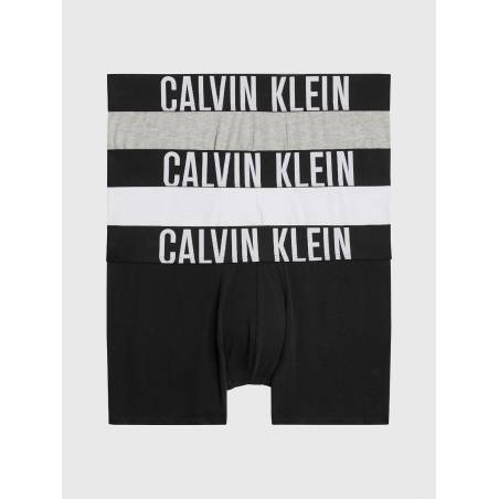 Męskie bokserki intense power ctn trunk calvin klein 3-pack 000NB3608A