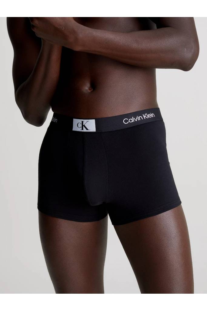 Detal 4 męskie bokserki cotton trunk calvin klein 7-pack 000NB3582A