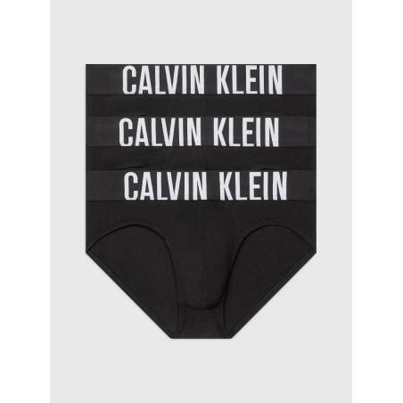 Męskie slipy intense power ctn hip brief calvin klein 3-pack 000NB3607A