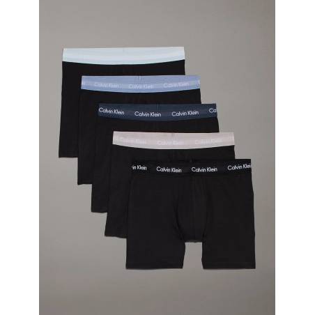 Męskie bokserki cotton stretch vday boxer brief calvin klein 5-pack 000NB3794A