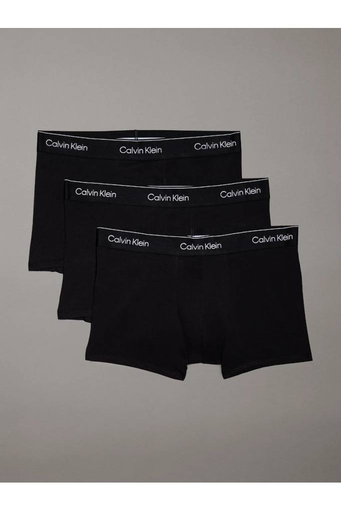 Męskie bokserki modern ctn stretch trunk calvin klein 3-pack 000NB3963A