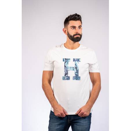 Detal 2 tommy hilfiger t-shirt floral h MW0MW14304