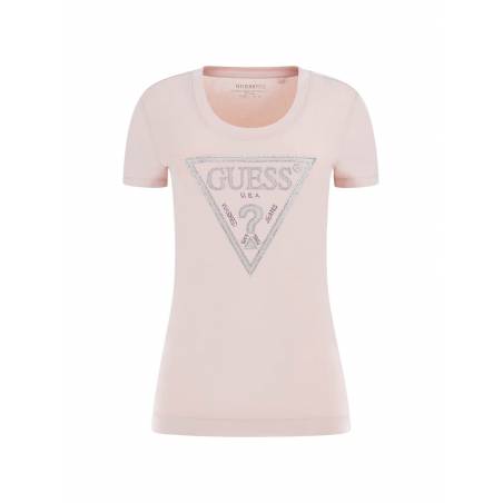 Damski t-shirt shiny triangle guess W5RI11 J1314