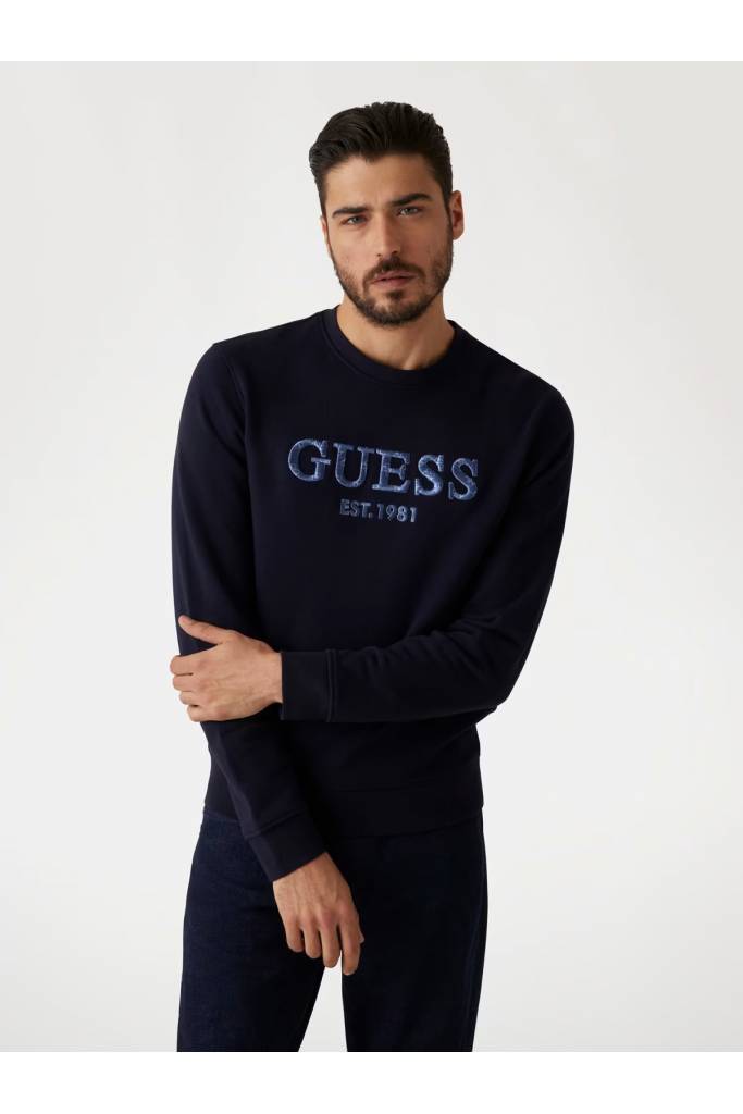 Przód męska bluza beau cn guess M5GQ08 KCN01