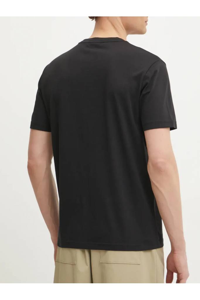 Tył męski t-shirt raised ombre embroidery calvin klein K10K114155 Tył męski t-shirt raised ombre embroidery calvin klein K10K114155