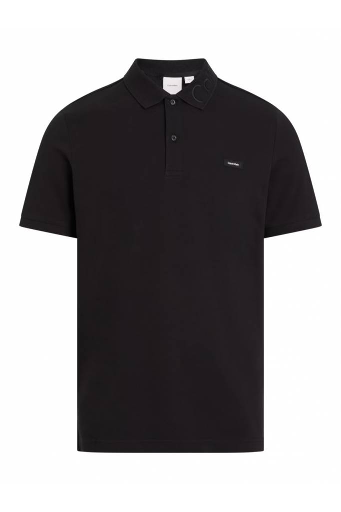 Męskie polo stretch pique logo collar calvin klein K10K114474 Męskie polo stretch pique logo collar calvin klein K10K114474